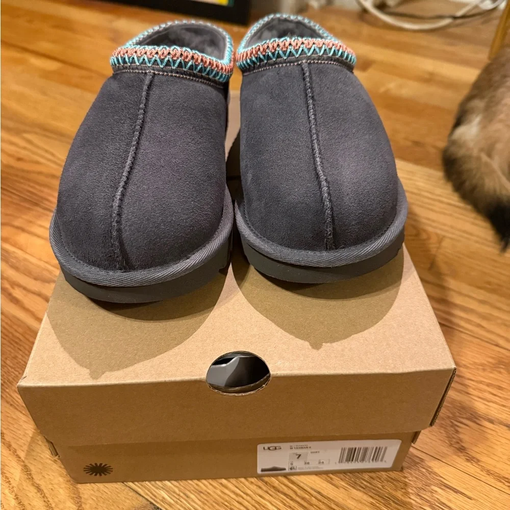 BNIB UGG Women’s Tasman II in Dark Grey size 7 - Picture 1 of 8